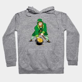 St. Patrick's Leprechaun Patriots Logo Hoodie